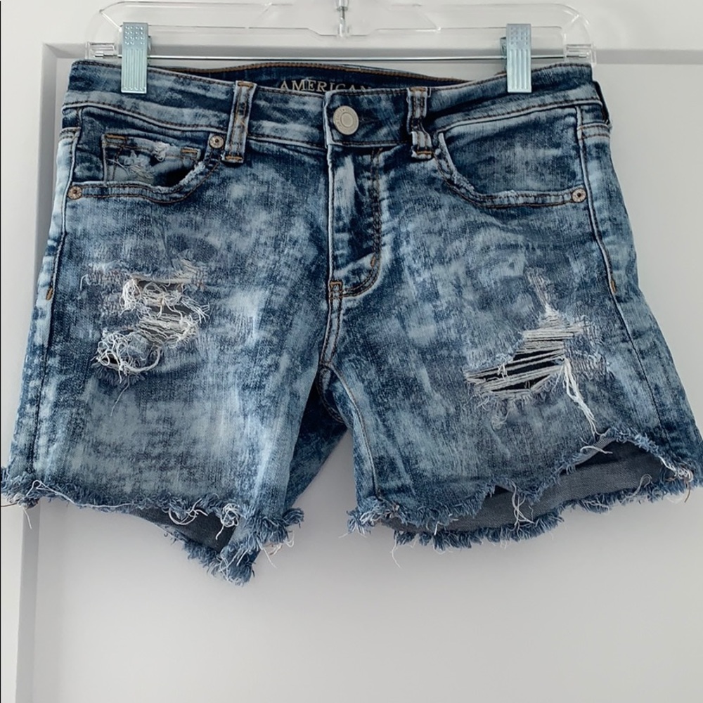 American Eagle Midi Super Super Stretch X Shorts